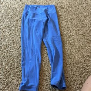 Lululemon blue Nile align leggings 25” size 6